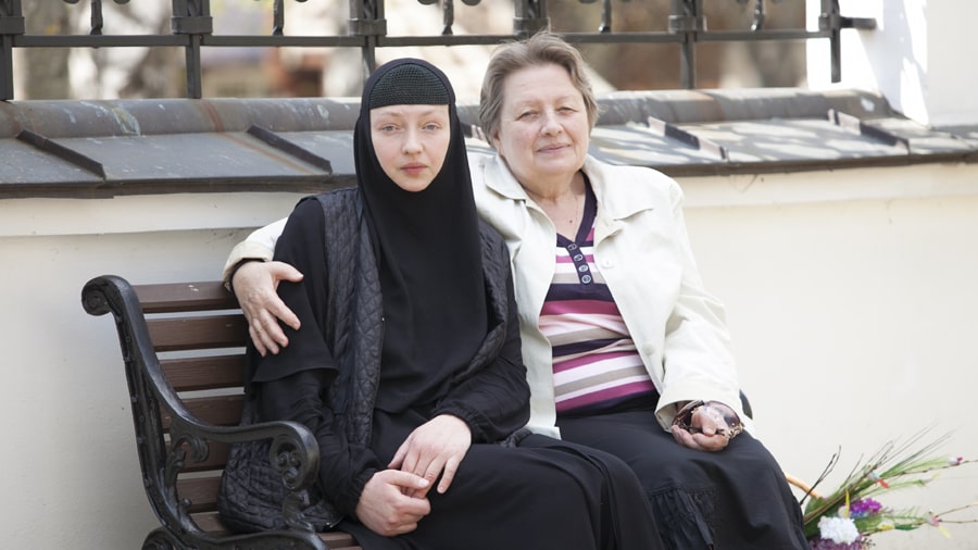 nun vera with mother