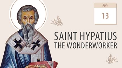 Saint Hypatius the Wonderworker, an Image of Humility